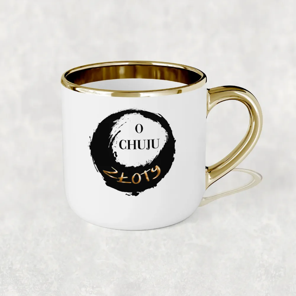 Kubek Elegant - O CHUJU ZŁOTY