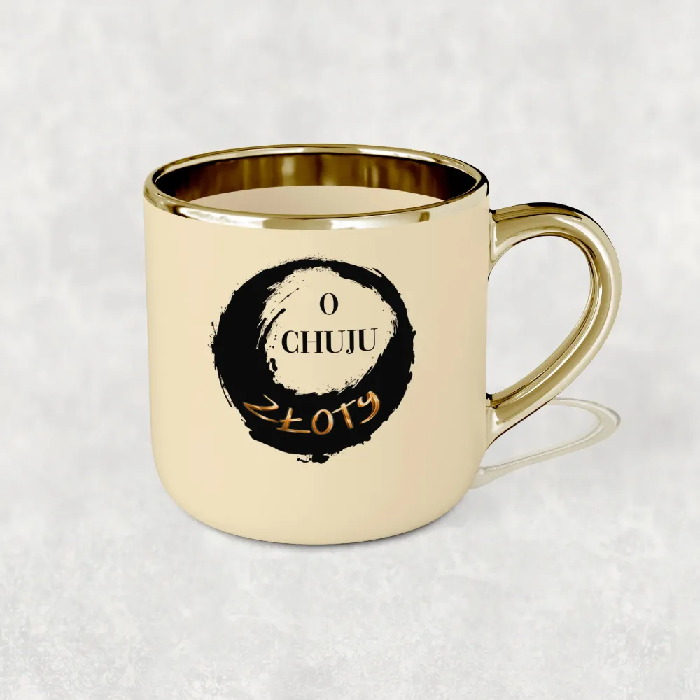 Kubek Elegant - O CHUJU ZŁOTY