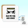 Podkładka pod kubek - Kurwa, ale mi się nie chce