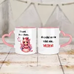 Kubek Serce - Nawet miła i słodka... Dopóki mnie nikt nie wkurwi!