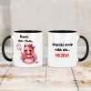 Kubek KolorMix - Nawet miła i słodka... Dopóki mnie nikt nie wkurwi!