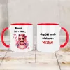 Kubek KolorMix - Nawet miła i słodka... Dopóki mnie nikt nie wkurwi!
