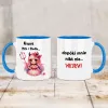 Kubek KolorMix - Nawet miła i słodka... Dopóki mnie nikt nie wkurwi!