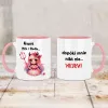 Kubek KolorMix - Nawet miła i słodka... Dopóki mnie nikt nie wkurwi!