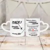 Kubek Serce - Gwiazda Wieczoru, Pierdolona Legenda + imię i rocznik - personalizuj
