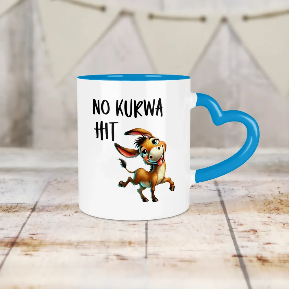 Kubek Serce - No kurwa HIT
