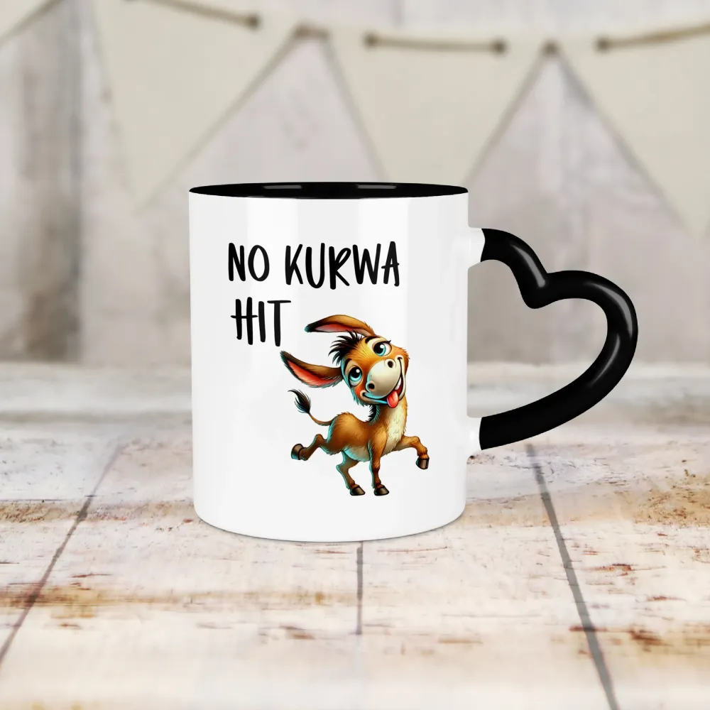 Kubek Serce - No kurwa HIT