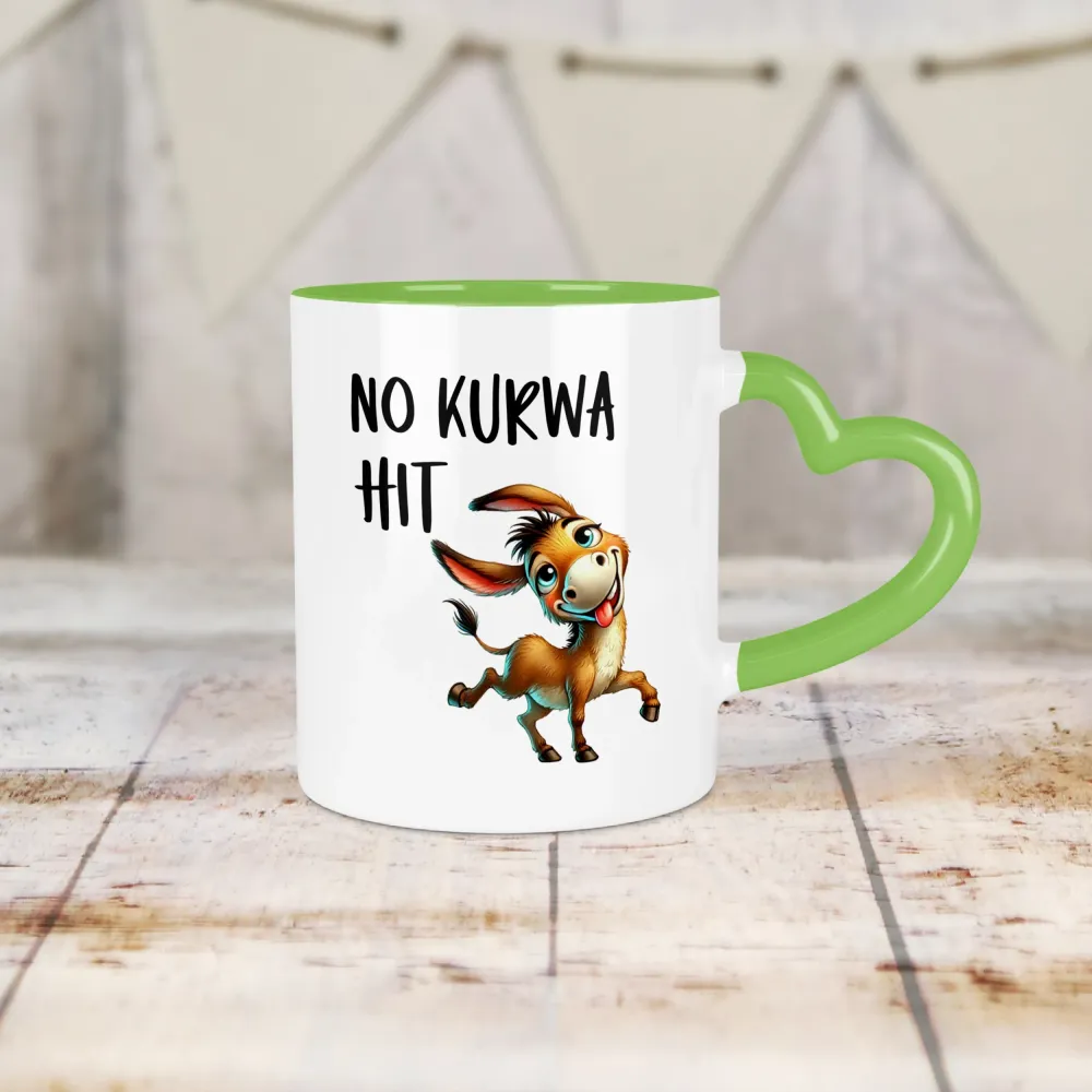 Kubek Serce - No kurwa HIT