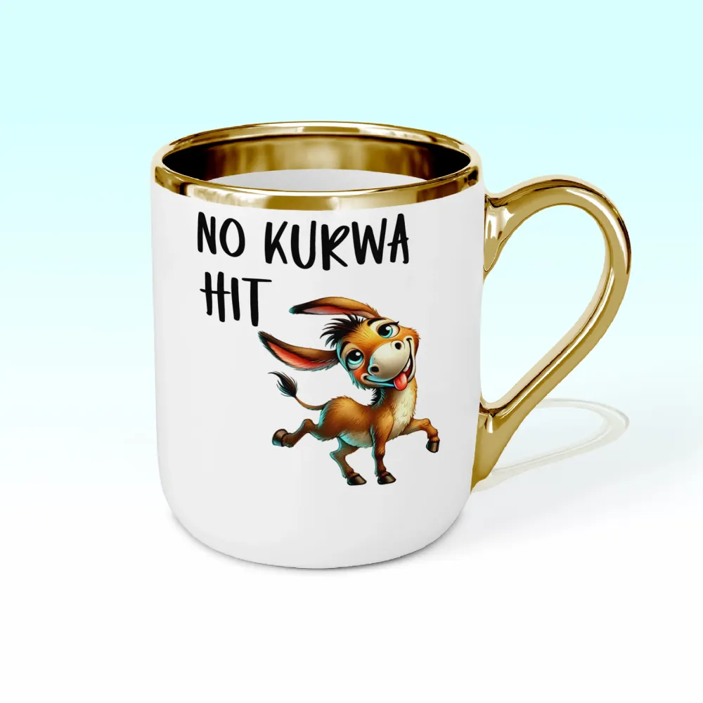 Kubek Elegant - No kurwa HIT