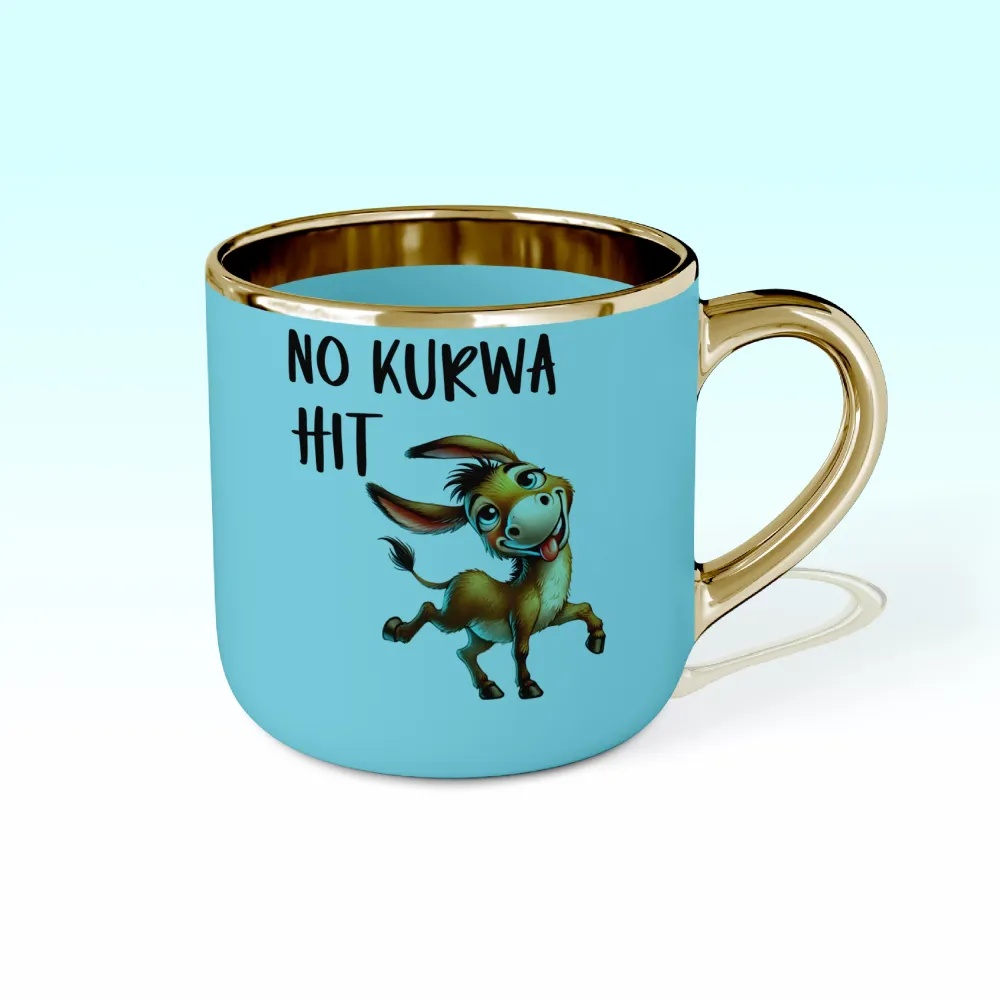 Kubek Elegant - No kurwa HIT