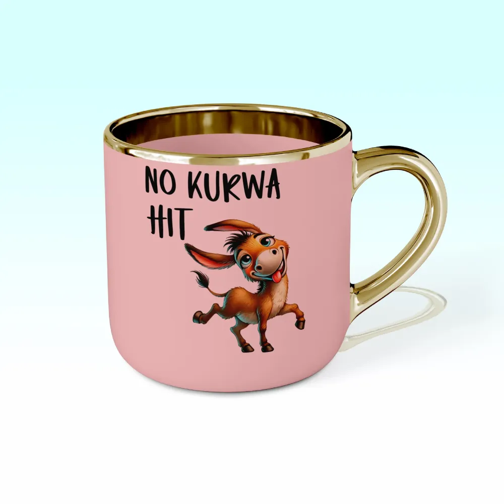Kubek Elegant - No kurwa HIT