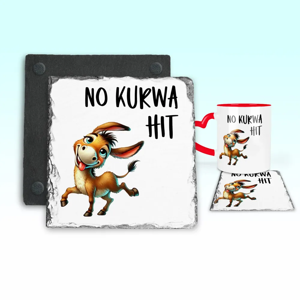 Podkładka pod kubek - No kurwa HIT