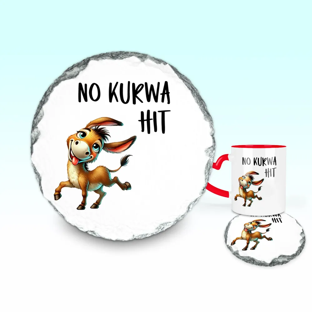 Podkładka pod kubek - No kurwa HIT