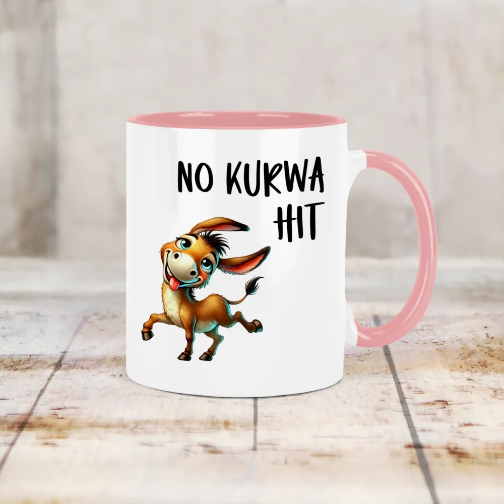 Kubek KolorMix - No kurwa HIT