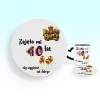Podkładka pod kubek - Zajęło mi 40 lat, aby wyglądać tak dobrze - WPISZ SWÓJ ROK - personalizuj