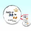 Podkładka pod kubek - Zajęło mi 30 lat, aby wyglądać tak dobrze - WPISZ SWÓJ ROK - personalizuj