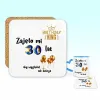 Podkładka pod kubek - Zajęło mi 30 lat, aby wyglądać tak dobrze - WPISZ SWÓJ ROK - personalizuj