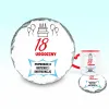 Podkładka pod kubek - 18 Urodziny | poproszę o baterie i instrukcję