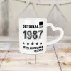 Kubek Serce - ORYGINAŁ OD - rok urodzenia - personalizuj
