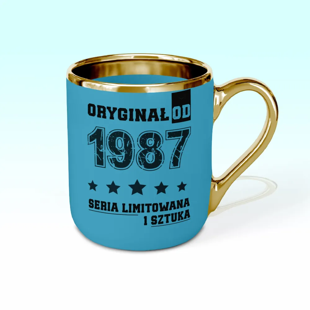 Kubek Elegant - ORYGINAŁ OD - rok urodzenia - personalizuj