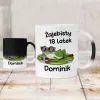 Kubek KolorMix - ŻAJEBISTY 18 latek + imię - personalizuj imię i rok