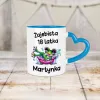 Kubek Serce - ŻAJEBISTA 18 latka + imię - personalizuj imię i rok
