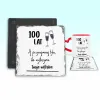 Podkładka pod kubek - 100 lat, a przynajmniej tyle ile wytrzyma Twoja wątroba