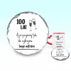 Podkładka pod kubek - 100 lat, a przynajmniej tyle ile wytrzyma Twoja wątroba