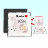 Podkładka pod kubek - Urodzinowa, Boska 30 - WPISZ WIEK I IMIĘ - personalizuj