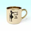 Kubek Elegant - Pół człowiek pół litra + imię - PERSONALIZUJ