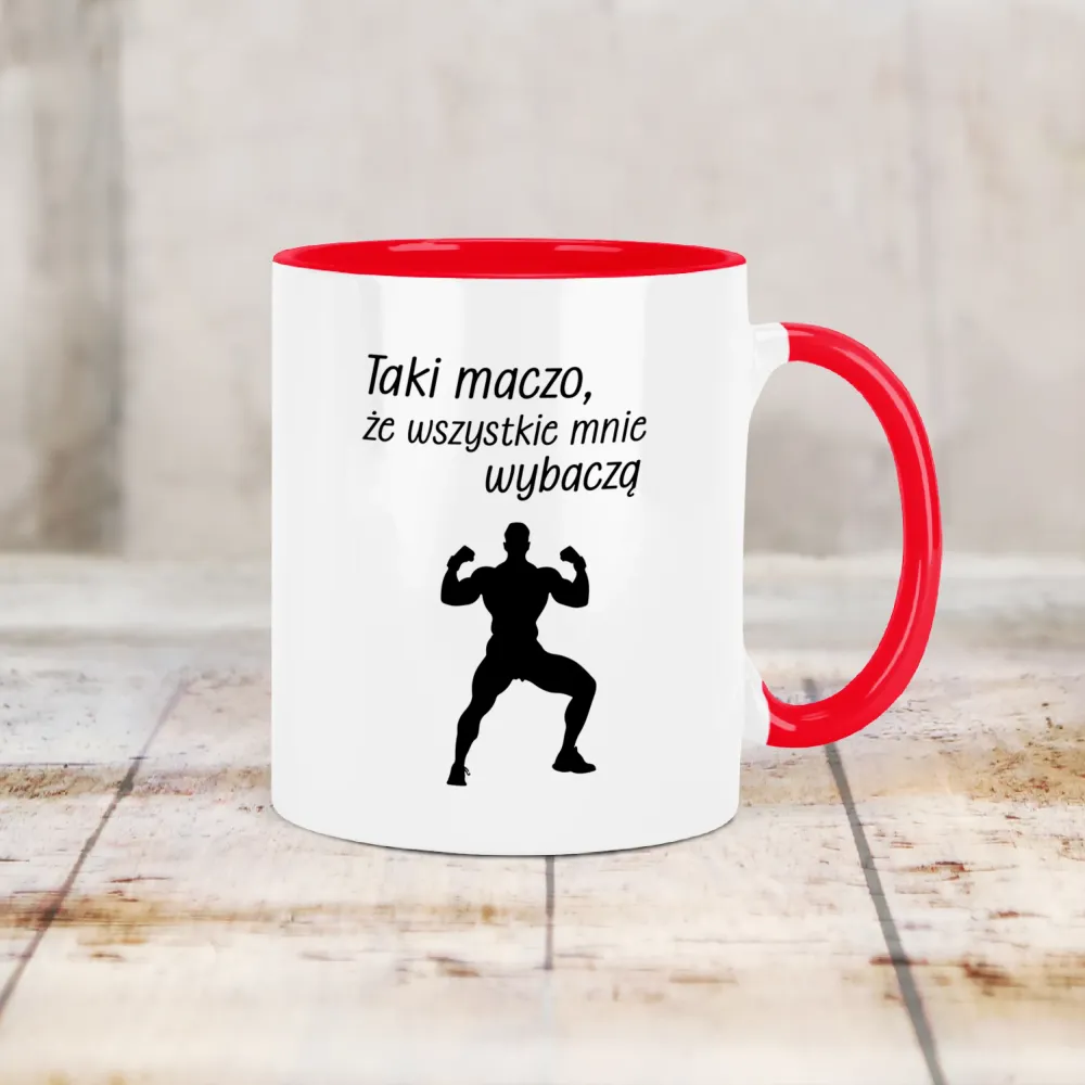 Kubek KolorMix - Taki maczo, że wszystkie mnie wybaczą