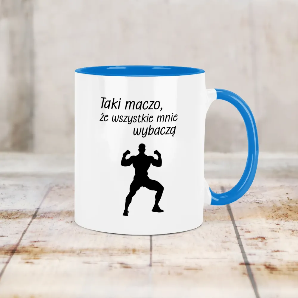 Kubek KolorMix - Taki maczo, że wszystkie mnie wybaczą