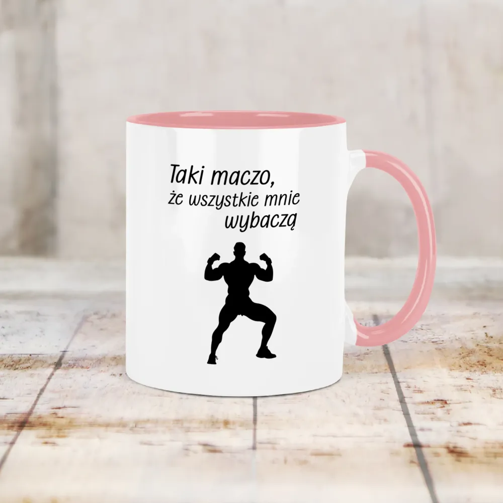 Kubek KolorMix - Taki maczo, że wszystkie mnie wybaczą
