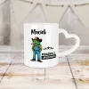 Kubek Serce - Strażnik z ... - personalizuj Miejscowość i Imię
