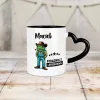 Kubek Serce - Strażnik z ... - personalizuj Miejscowość i Imię