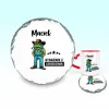 Podkładka pod kubek - Strażnik z ... - personalizuj Miejscowość i Imię