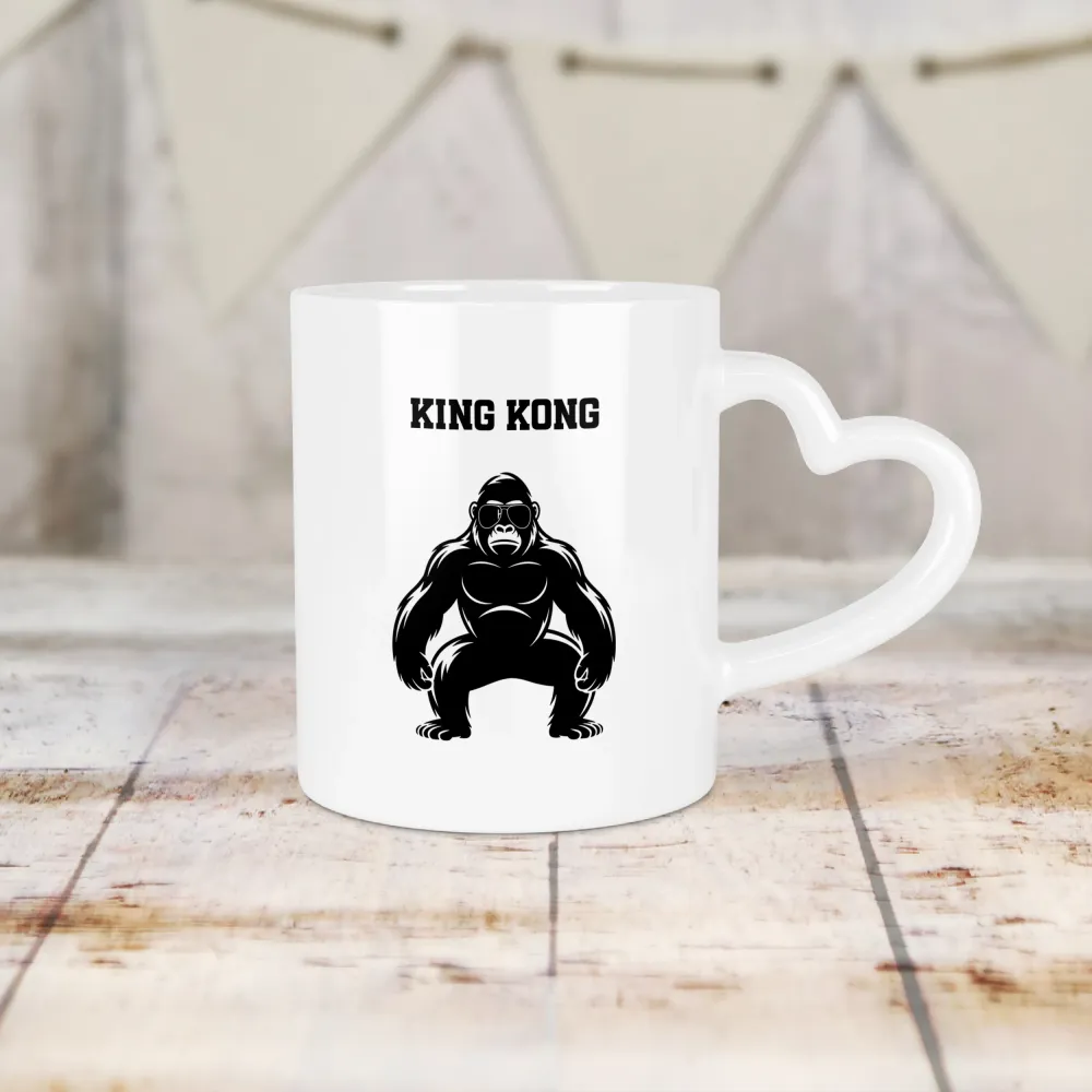Kubek Serce - King Kong