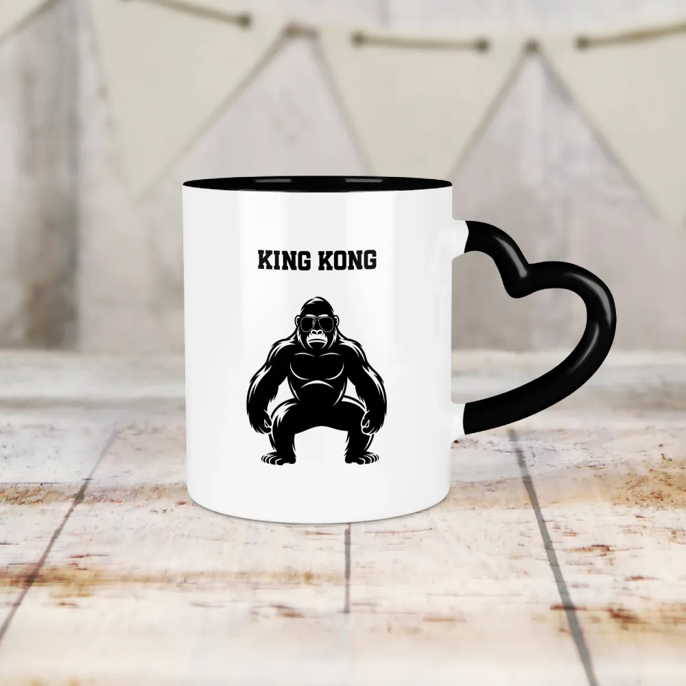 Kubek Serce - King Kong Kubek Serce - King Kong