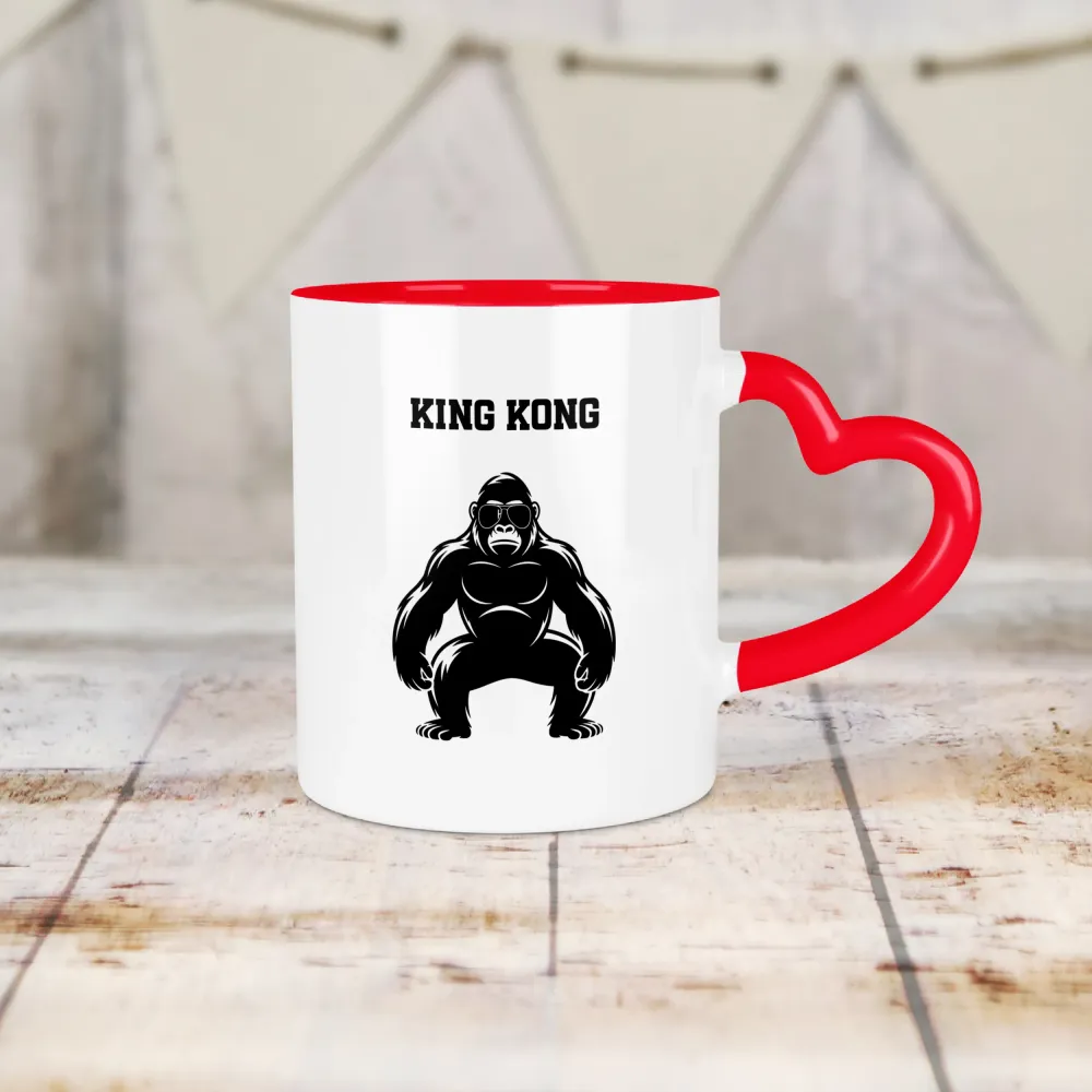 Kubek Serce - King Kong