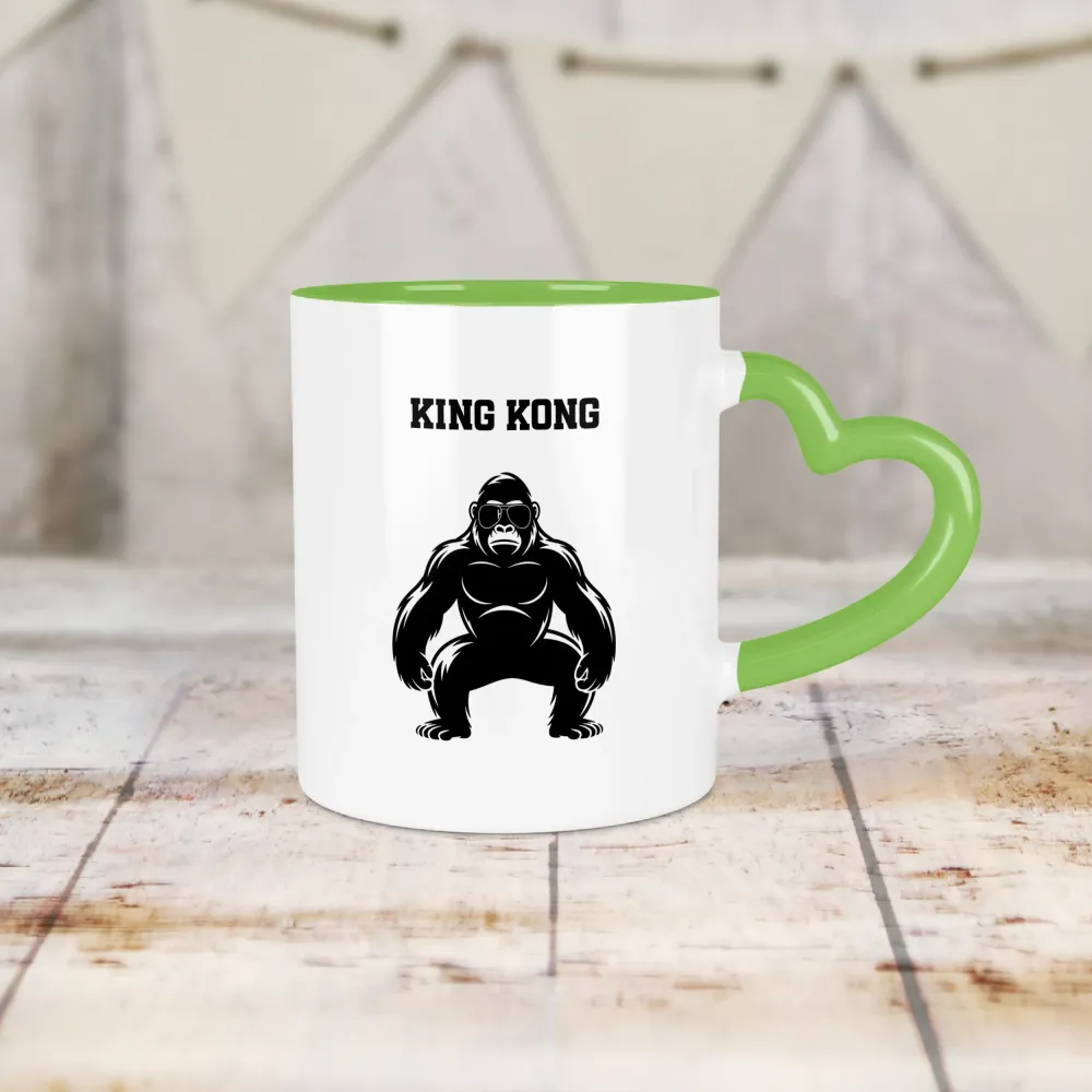Kubek Serce - King Kong