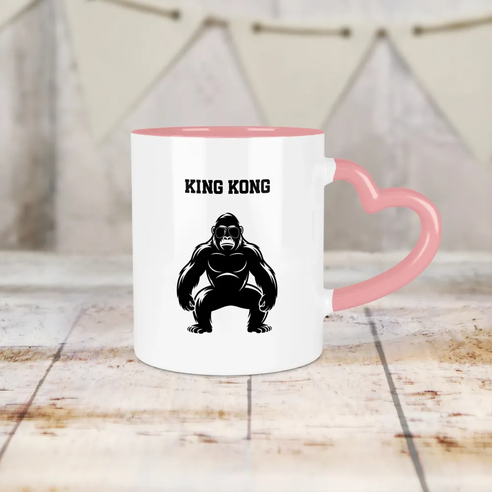 Kubek Serce - King Kong