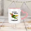 Kubek Serce - Odlotowy Byczek - personalizuj miejscowość