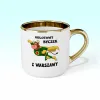 Kubek Elegant - Odlotowy Byczek - personalizuj miejscowość