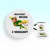 Podkładka pod kubek - Odlotowy Byczek - personalizuj miejscowość