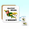 Podkładka pod kubek - Odlotowy Byczek - personalizuj miejscowość