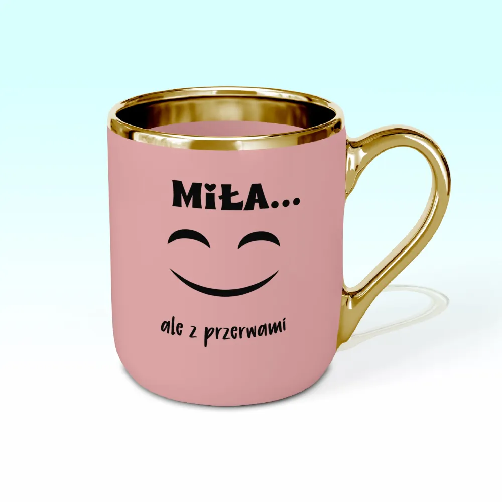 Kubek Elegant - Miła, ale z przerwami