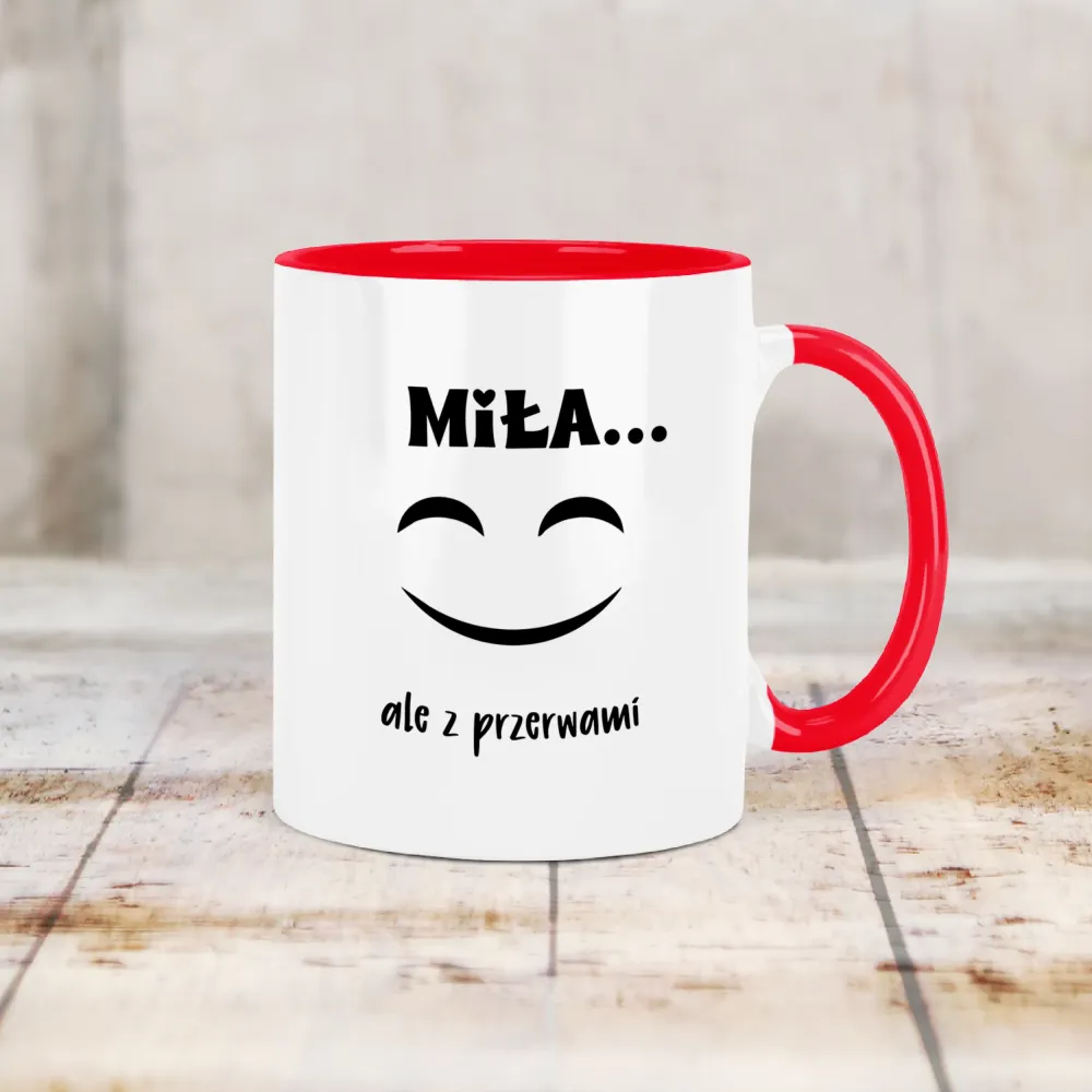 Kubek KolorMix - Miła, ale z przerwami