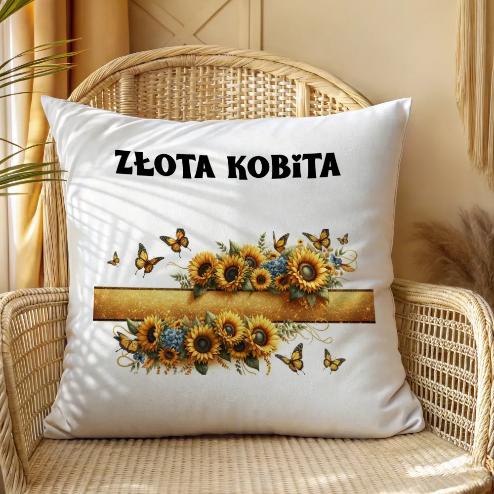 Poduszka - Złota Kobita
