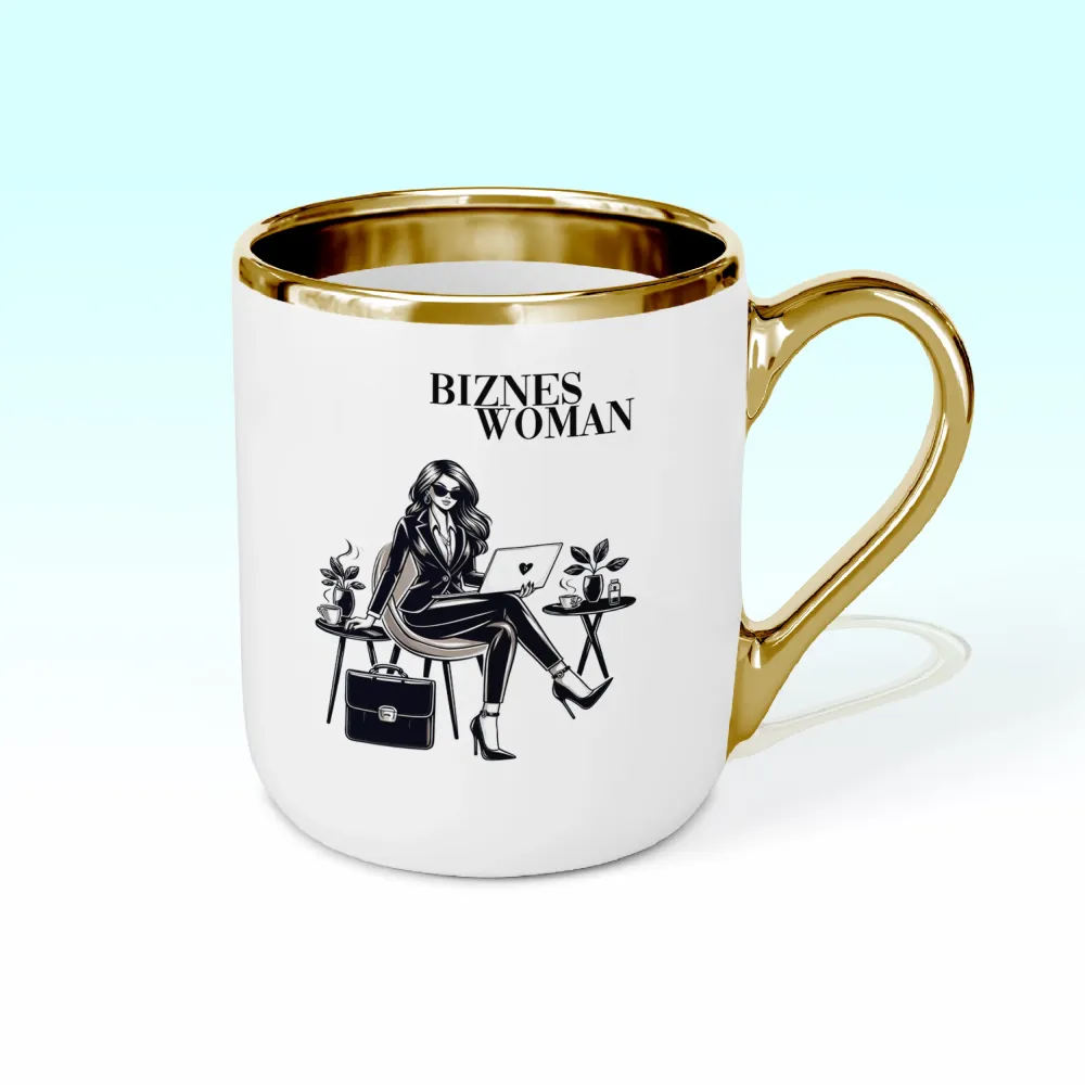 Kubek Elegant - BIZNES WOMAN Kubek Elegant - BIZNES WOMAN