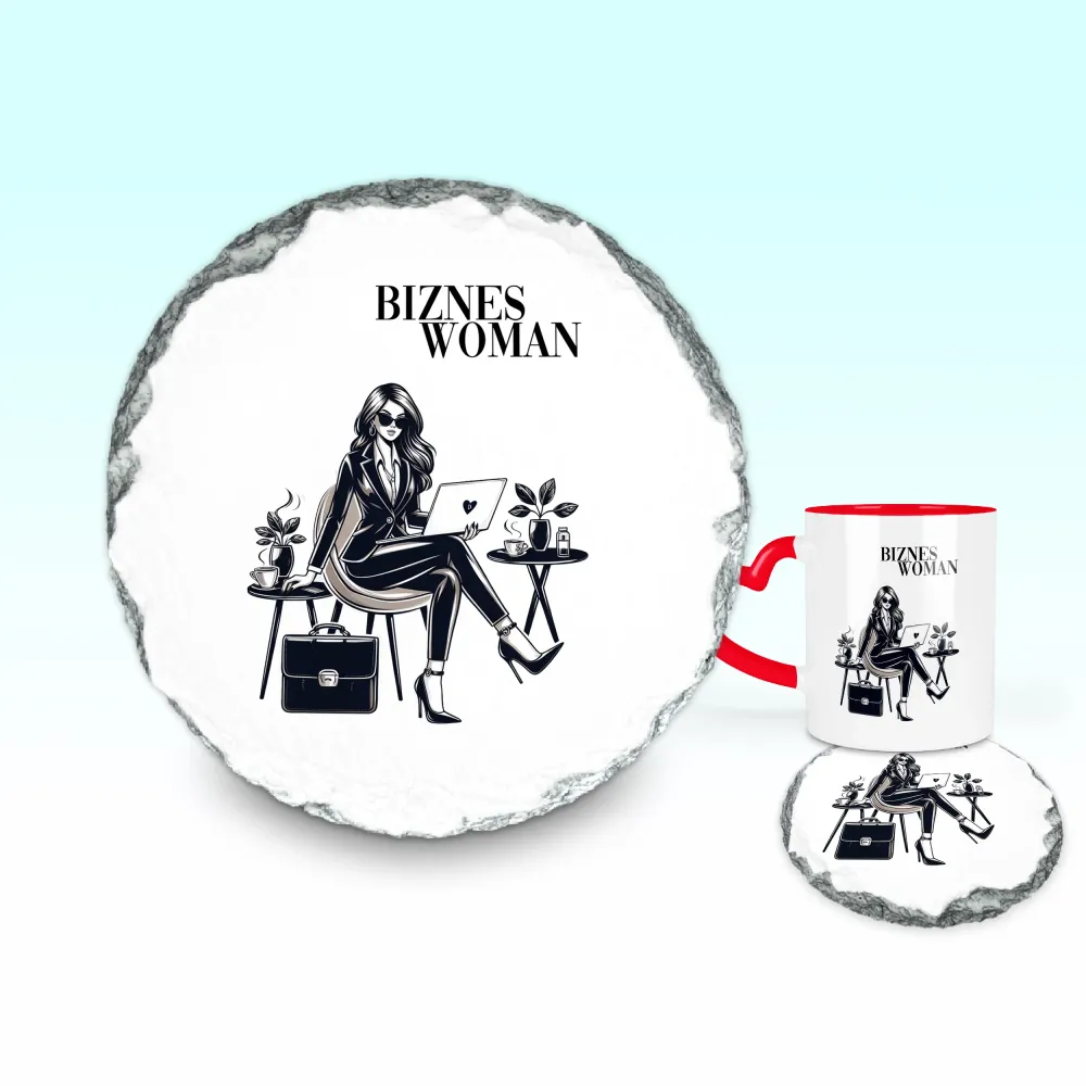 Podkładka pod kubek - BIZNES WOMAN